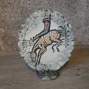 Vintage Shapes of Clay Mt St Helens Ash Plaque